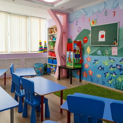 Кабинет для общеразвивающих занятий в детском клубе Сказка Москва